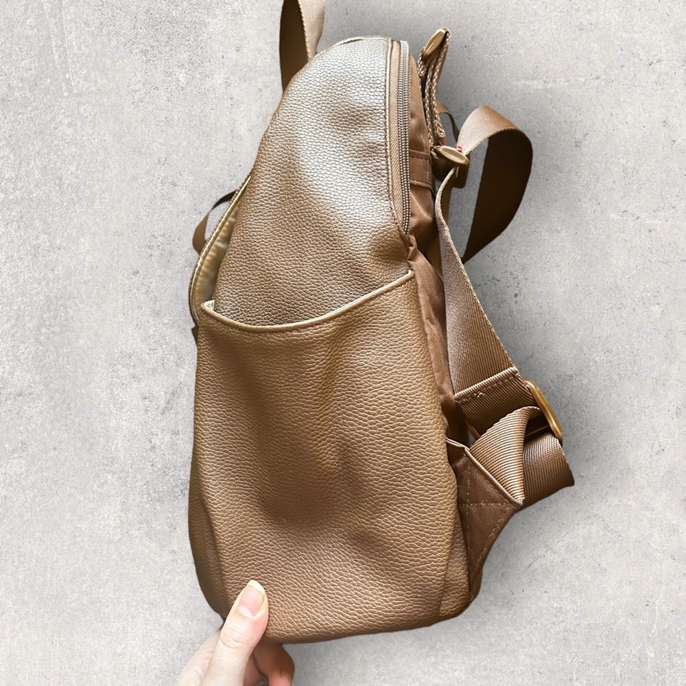 Babymel Robyn Convertible Baby Changing Backpack Tan - Picture 13 of 16